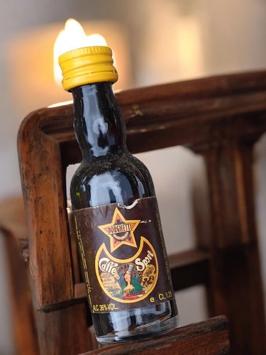 Mini bouteille alcool - , vintage