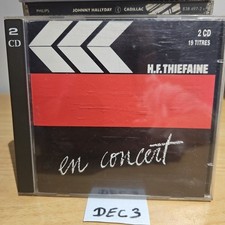 CD - H.F. THIEFAINE en concert