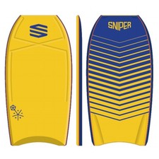 Sniper bodyboard vyrus Pe 38 Inch chevron Jaune