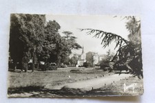 Cpsm, Vanves, le parc, au fond