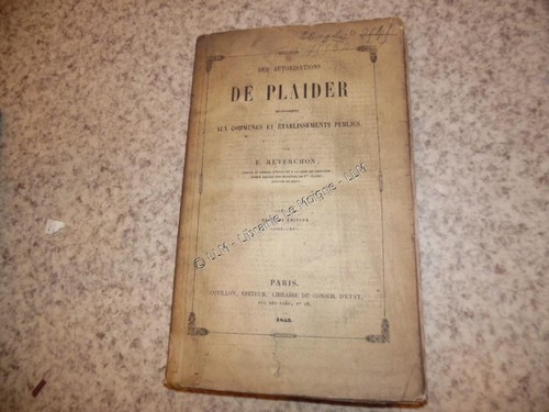 1853 des autorisations - 1853.des, de