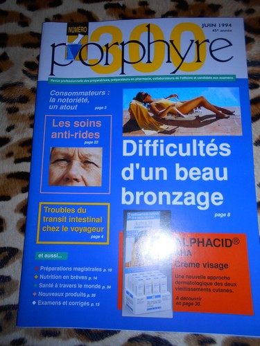 Revue porphyre préparateur - revue, porphyre,