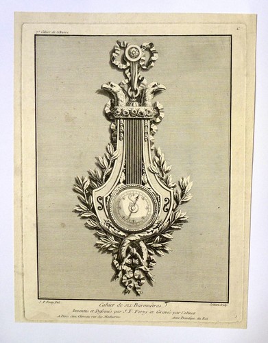Eau forte baromètre - eau, forte,