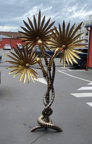 1970 lampadaire palmier - 1970′,