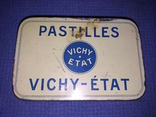 Ancienne boite jaune pastille - boite,