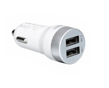 Chargeur de Voiture Double Port USB 2,4A+1,2A pour Smartphones et/ou Tablettes