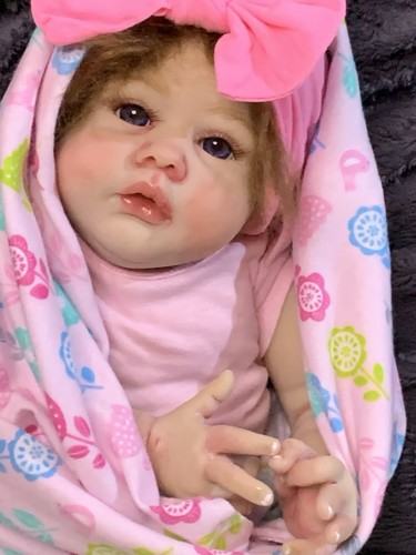 Sweet newborn reborn baby girl - reborn,
