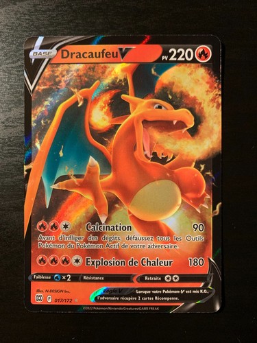 Carte pokémon dracaufeu - carte,