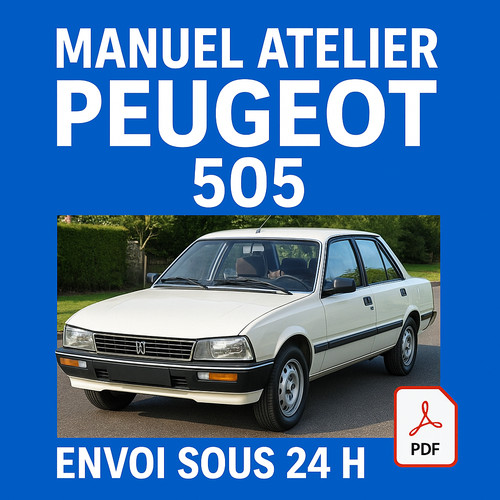 Manuel atelier peugeot 505 - manuel,