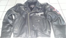 JOHNNY HALLYDAY  BLOUSON CUIR COMME NEUF WESTERN PASSION TAILLE L