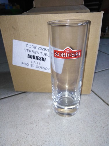 Lot verres vodka sobieski - lot, de