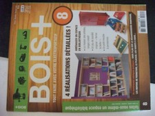 **a Revue Bois + n°8 Plan aménagement de bureau / petit meuble à persiennes 