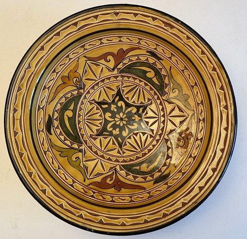 Plateau décoratif marocain - , en