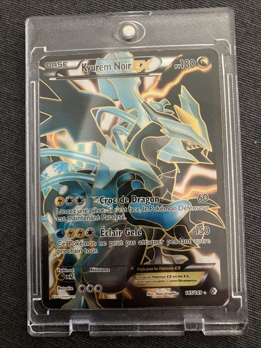 Carte pokémon kyurem - pokémon, noir