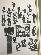 Lot Plaque d'imprimerie métal