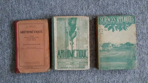 Livres arithmétique - , et