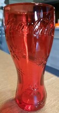 1 VERRE COCA COLA rouge avec
