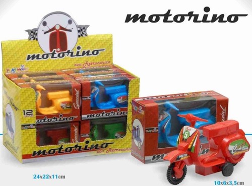 Moto jouet coloré avec - jouet,