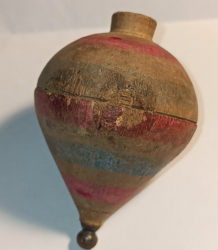 Ancien jouet enfant toupie - , en