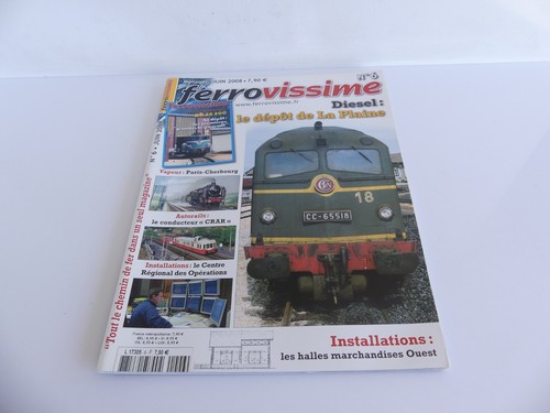Magazine revue ferrovissime - magazine, /