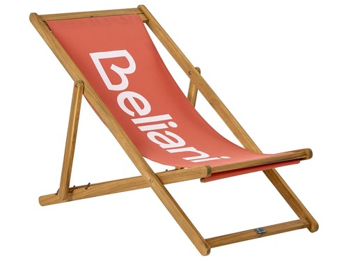 Chaise longue pliante - en, bois