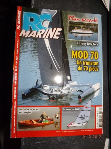 Revue marine 232 plan - rc,
