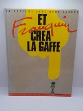 Livre Et Franquin créa Lagaffe Dargaud 1986