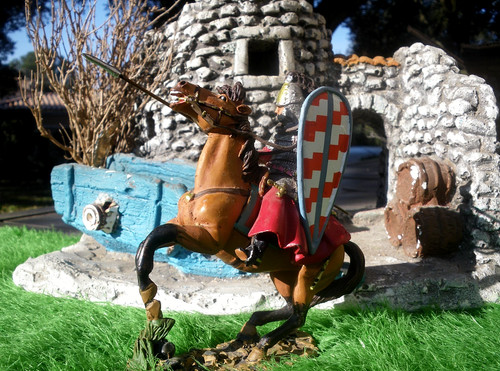 Soldat plomb moyen - soldat, moyen-age: