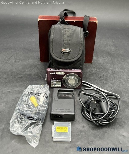Nikon coolpix s210 plum - nikon,