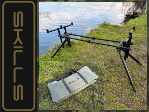 Carp fishing rod pod black - rod,