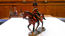 CAVALIER/SOLDAT de plomb 10cm