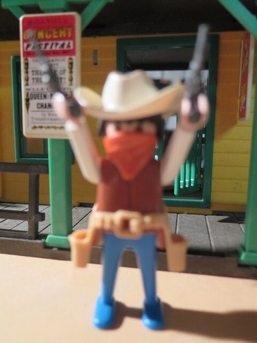 Cowboy avec double ceinturon - avec,