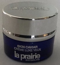 LA PRAIRIE Skin Caviar Crème Luxe Yeux Petit Pot De 3 ml Neuf Identique Photos