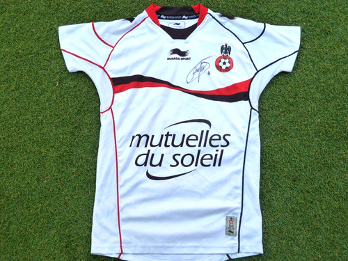 Maillot ogcn ogc nice - maillot, signed