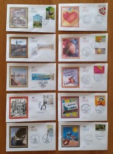 Lot de 10 Enveloppes 1er jour