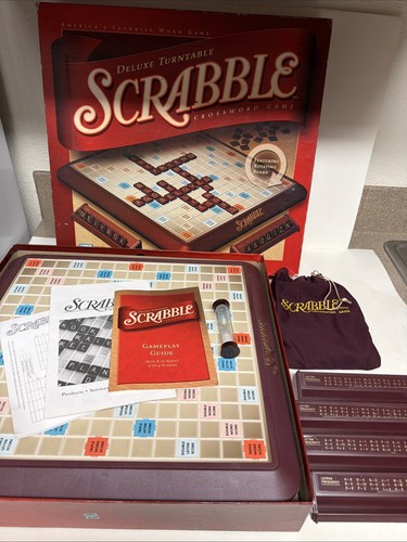 Scrabble deluxe turntable - scrabble,