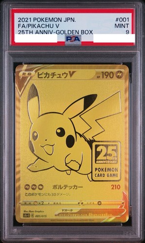 Psa pikachu 001 015 25ème - psa,