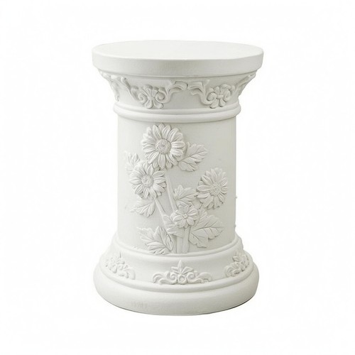 Cache pot colonne ornement - colonne, en