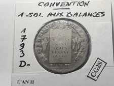 Sol aux Balances 1793 D· L'AN