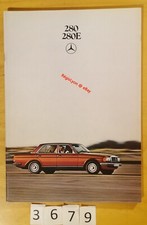 MERCEDES 280/ 280 E W123 Prospectus Fr 48 pages 12/1980