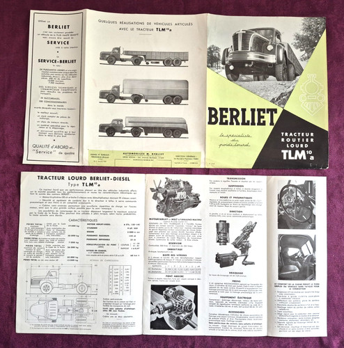 Dépliant 1340 berliet - p.1340, :