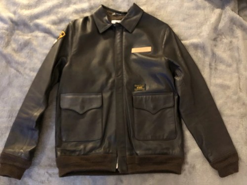 Wtaps leather jacket - a-2,