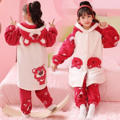 Winter pajama set for girls - pajama,