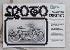 revue motocyclettiste annuel 1988