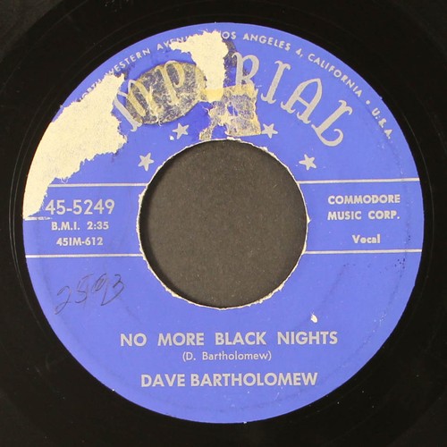 Dave bartholomew more black - dave, no