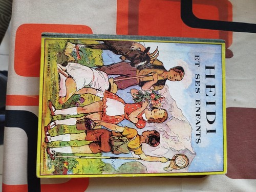 Livre ancien heidi - ancien, et