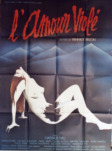 Amour violé affiche 1977 - "l'amour,