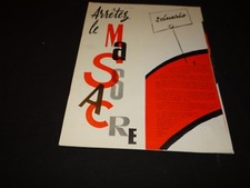 ARRETEZ LE MASSACRE jean richard Corinne Marchand  dossier presse cinema 1959
