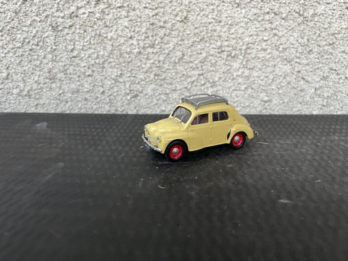 Ancienne miniature renault 4cv - ancienne,