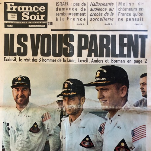 Journal france soir - france-soir, 15/01/1969